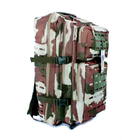 Тактичний рюкзак 18051-2 армійський два відділення фронтальні кишені 35л Розмір 50*30*23,камуфляж - зображення 3