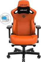 Крісло геймерське ігрове Anda Seat Kaiser 3 Size XL до 180 кг Orange (AD12YDC-XL-01-O-PV/C)
