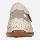 Жіночі туфлі зі шкіри RIEKER rie41399-60 38 Світло-бежеві (4060596309631) - зображення 4