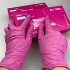 Перчатки Нитриловые ярко-розовый XS, 100 шт (MediOk MAGENTA) - изображение 3