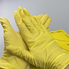 Перчатки Нитриловые желтые M, 100 шт (MediOk SOLAR SAPPHIRE) - изображение 3