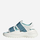 Młodzieżowe sandały sportowe dla dziewczynki Adidas Mehana Sandal Kids ID7912 38 Białe/Turkusowe (4066765029614) - obraz 2