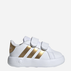 Tenisówki dziecięce dla dziewczynki adidas Grand Court 2.0 Cf I IG6586 23.5 Biały/Złoty (4067886394988)