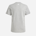 Підліткова футболка для хлопчика Adidas U BL 2 TEE IJ6285 140 см Сіра (4066762203499) - зображення 2