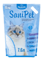 Силікагелевий наповнювач для котячого туалету Sani Pet 7.6 л