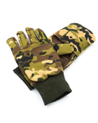 Тактичні рукавички-рукавиці зимові мультикам XL - зображення 6
