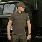 Поло літнє ЗСУ M-Tac 65/35 Dark Olive Олива S - зображення 6