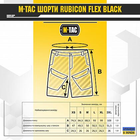 Шорти M-Tac Rubicon Flex Black Розмір XL - зображення 8