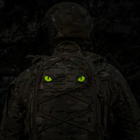 Нашивка M-Tac Tiger Eyes Laser Cut (пара) Multicam/Yellow/GID - изображение 13