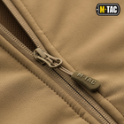 С подстежкой куртка XS Tan Soft Shell M-Tac - изображение 5