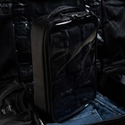 M-Tac органайзер утилітарний прозорий Elite Large (30х19 см) Black - зображення 7
