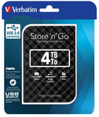 Жорсткий диск Verbatim Store n Go 4ТБ 2.5" USB 3.0 Чорний (0023942532231) - зображення 4