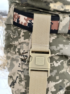 Кобура на ногу військова на ремінцях з регуляцією з фіксатором для пістолета Камуфляж пісочний (Intr-1372514016-5) - зображення 9