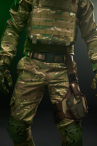 Кобура на ногу військова на ремінцях з регуляцією з фіксатором для пістолета Мультикам (Intr-1372514016-5) - зображення 7