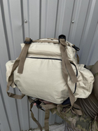 Тактический водонепроницаемый штурмовой рюкзак для кемпинга С косым карманом Бежевый (Intr-1886863163-2) - изображение 9