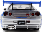 Metalowy samochód Jada Fast and Furious Nissan Skyline BNR-34 2002 1:24 (SBA253203044) - obraz 6