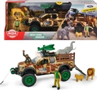 Ігровий набір Dickie Toys Парк диких тварин з позашляховиком 25 см та фігурками (SBA203837016) - зображення 4