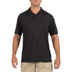 Футболка поло 5.11 Tactical Helios Short Sleeve Polo 2XL Black - зображення 1