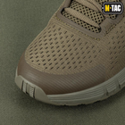 Тактические кроссовки сеточкой M-Tac Summer Pro Dark Olive темная олива 37 - изображение 8