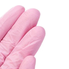 Рукавички MediОk Rose Sapphire нітрилові розмір S 100 шт рожеві - изображение 3