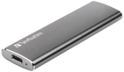 SSD диск Verbatim VX500 480GB USB-C 3.1 Gen 2 Grey - зображення 2