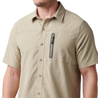 Рубашка тактическая 5.11 Tactical Marksman Utility Short Sleeve Shirt 2XL Khaki - изображение 3