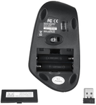 Mysz bezprzewodowa Perixx PERIMICE-715 II Wireless Czarna (4049571671505) - obraz 3
