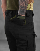 Стрейчевые тактические штаны 7.62 tactical black ВТ1040 2XL - изображение 6
