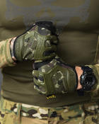 Перчатки тактические mechanix mpact® fingerless oliva gloves 0 XXL - изображение 2