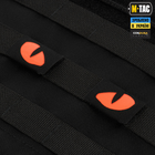 Нашивка M-Tac Tiger Eyes Laser Cut (пара) Black/Red/GID - изображение 3