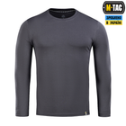 Футболка рукав довгий XL M-Tac Grey Dark 93/7 - зображення 2