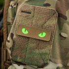 Нашивка M-Tac Cat Eyes Laser Cut Coyote/Green/GID - изображение 14