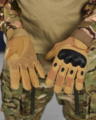 Тактичні рукавички stendboy кайот L - зображення 2