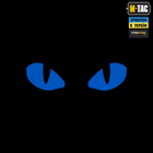 Нашивка Tiger M-Tac Laser Eyes Cut Black/Blue/GID (пара) - зображення 4