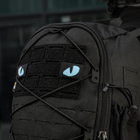Нашивка M-Tac Tiger Eyes Laser Cut (пара) Black/Blue/GID - изображение 9