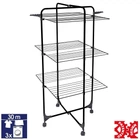 Сушарка для білизни підлогова Casa Si Athletic 3 Black (CS92185E04E)