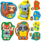 Пазлы картонные (Maxi); зверушки; Игрушки Vladi Toys VT1722-27
