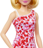 Лялька Barbie Fashionistas Doll #205 With Blond Ponytail And Floral Dress (HJT02) - зображення 4