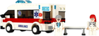 Klocki konstrukcyjne Alleblox City Vehicles Sity Ambulans 255 elementów (5904335887365) - obraz 4