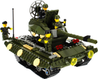 Конструктор Alleblox Military Force Танк 563 деталі (5908275197980) - зображення 6