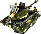 Klocki konstrukcyjne Alleblox Military Force Czołg 563 elementy (5908275197980) - obraz 13