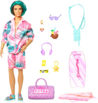 Lalka z akcesoriami Mattel Barbie Extra Ken Beach 30 cm (0194735147434) - obraz 2