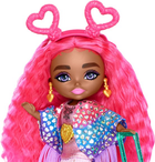 Міні-лялька Mattel Barbie Extra Fly Minis Hippie 14 см (0194735154210) - зображення 4