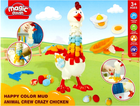 Zestaw kreatywny Magic Dough Crazy Chicken (5904335849882) - obraz 1