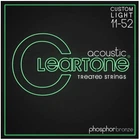 Струни для акустичної гітари Cleartone 7411 Acoustic Phosphor Bronze Extra Light (11-52)