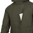 Куртка Helikon-Tex WOLFHOUND Hoodie® - Climashield® Apex 67g, Taiga green 2XL/Regular (KU-WLH-NL-09) - изображение 5