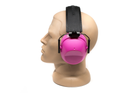 Наушники противошумные защитные Venture Gear VGPM9010PC (защита слуха NRR 24 дБ, беруши в комплекте), розовые - изображение 10