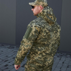 Чоловіча Літня Куртка Грета з капюшоном та липучками під шеврони піксель розмір M - зображення 4