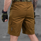 Мужские шорты 7.62 рип-стоп койот размер 2XL - изображение 3