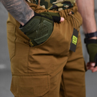 Мужские шорты 7.62 рип-стоп койот размер 3XL - изображение 5